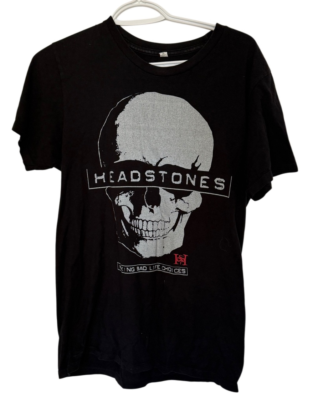Skull Graphic Tee - Black